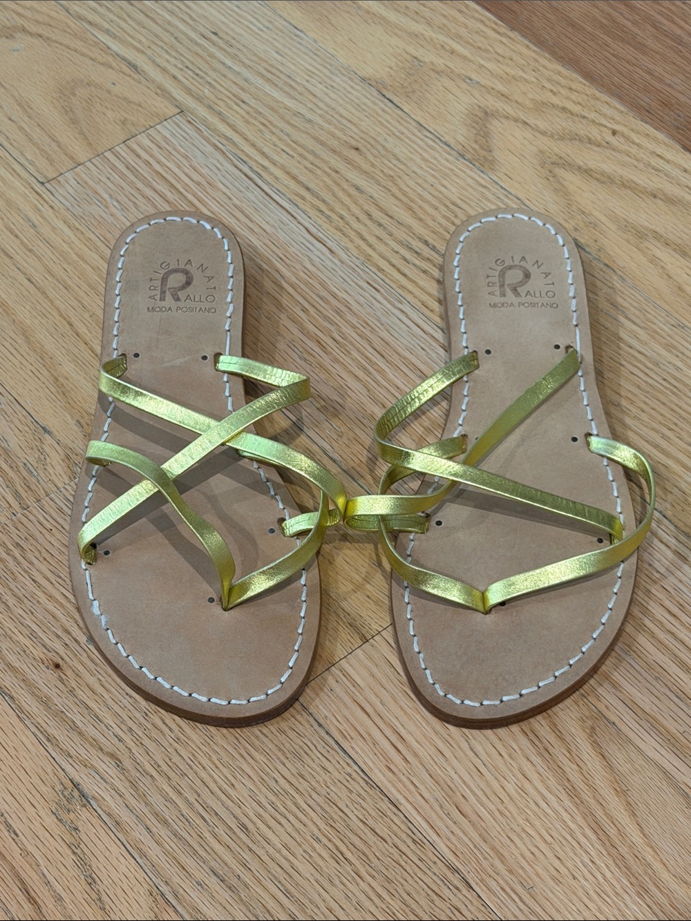 Handmade Positano Sandals - Women’s Size 38